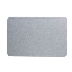 3' x 2' Frameless Bulletin Board - Light Blue Fabric